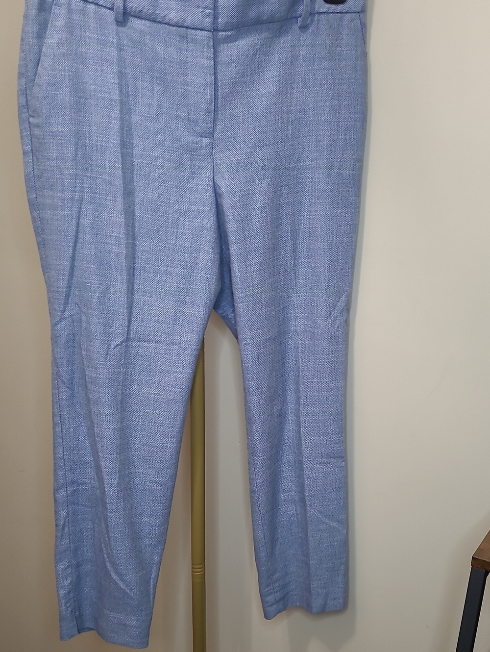 Talbots Blue Blend Hampshire Ankle Pants size 10 PETITE